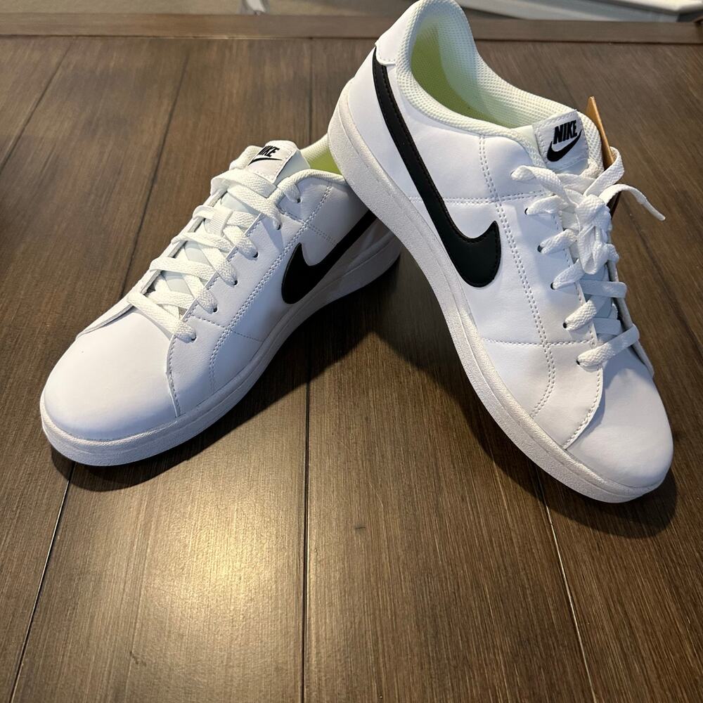 Nike Court Royale White/Black Mens Size 9